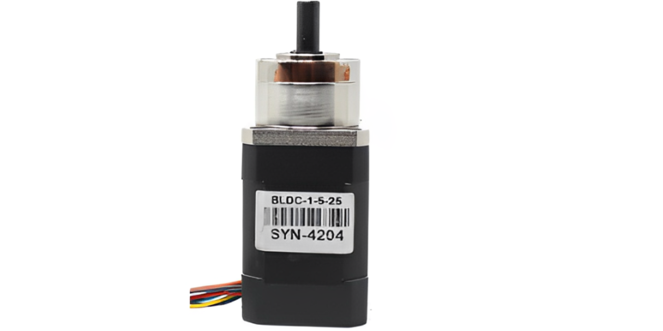 NEMA17 Planetary Geared BLDC Motor 50KGCM 50W Reduction Ratio 1:14