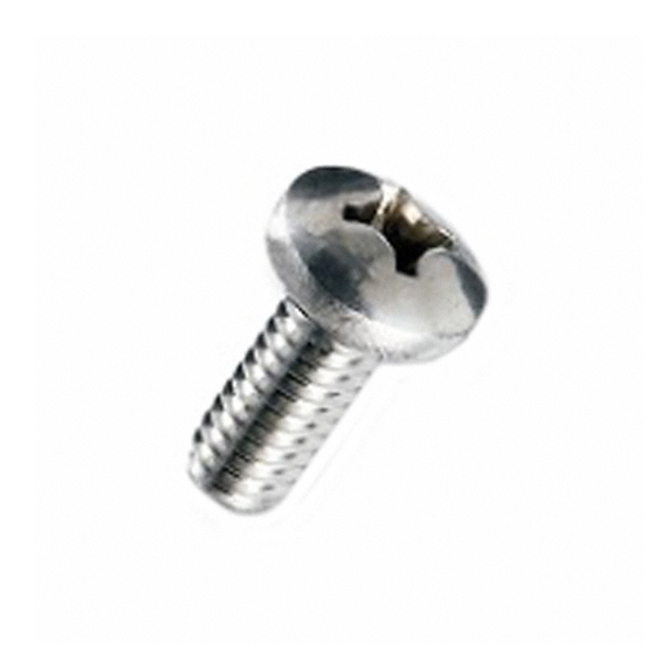 M3 x 10 Philips Head Round SS Screw Pack 50