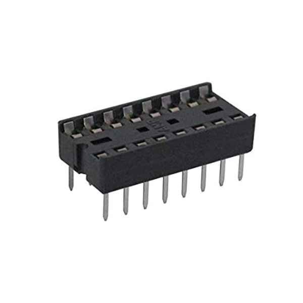 16 Pin DIP IC Socket Base Pack 5