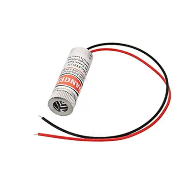 Laser Module Focusable 650nm 5mW 3-5V Red-Cross Line