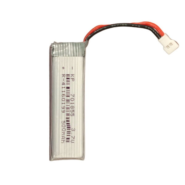 LiPo Rechargeable Battery High-Quality 3.7V 500mAh
