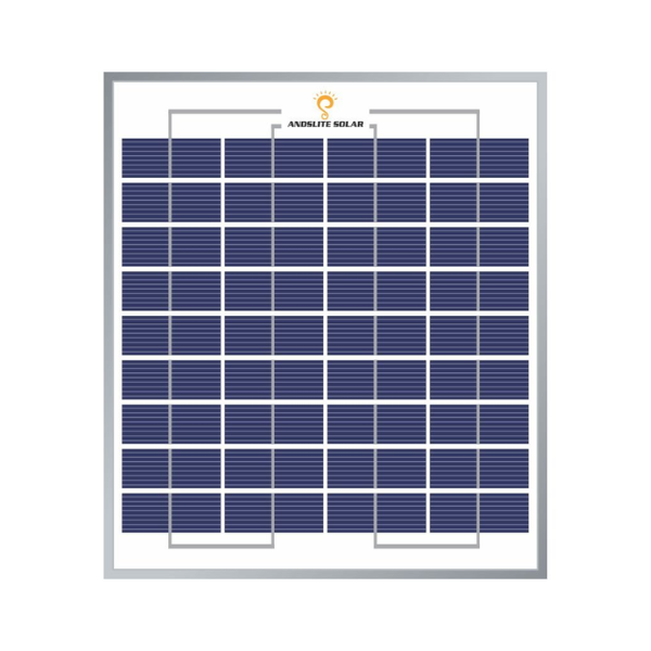Andslite 12V  10Watt Solar Panel