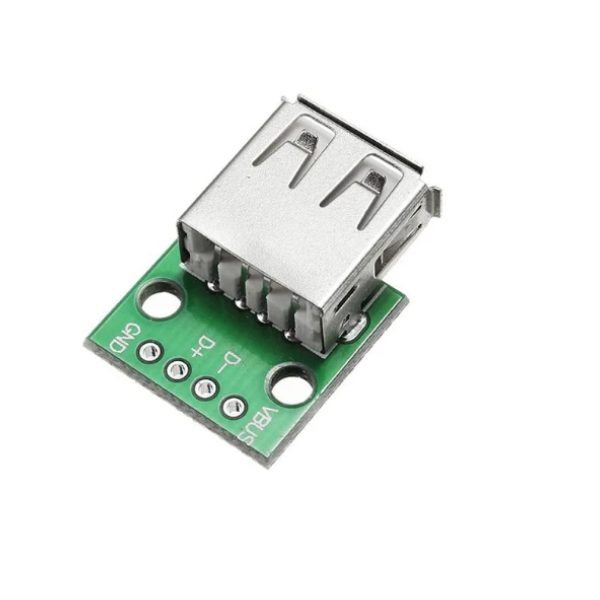 TYPE-B To DIP 2.54mm Pin 4P Adapter Board