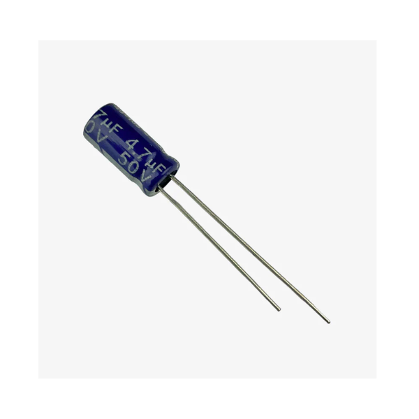 4.7uF/50V (Electrolytic Capacitor) Pack 5