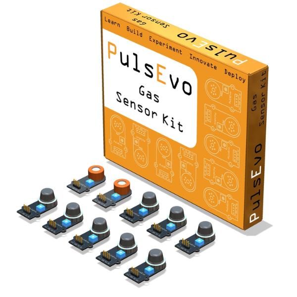 PulsEvo MQ Series 9 Different Gas Sensor Kit
