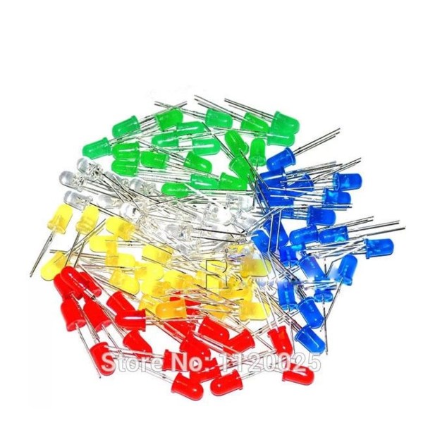 Yellow Led 3mm Pack of 100