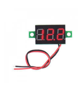 Digital Voltmeter 0.28 Inch Two Wire 3.5-30V Red