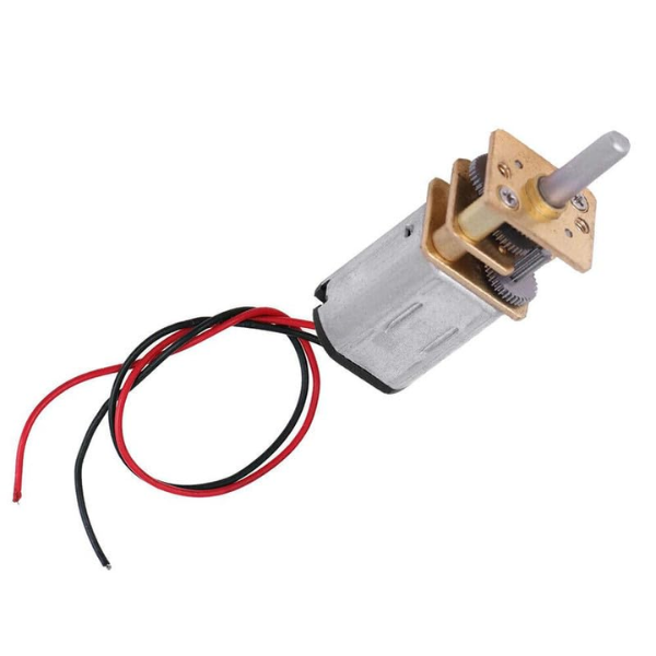 N20 60 RPM 3.7V-6V DC Micro Gear Reduction DC Motor with 30:1 Metal Gearbox