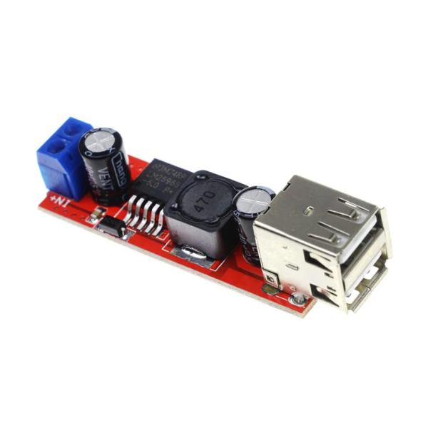 Dual USB Output 9V / 12V / 24V / 36V Car Charger Switch 5V DC-DC Power Supply Module 3A Buck Regulator