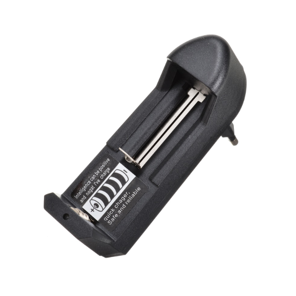 Single Cell Li ion battery charger for 18650 17650 16340 14500 10440 AA & AAA