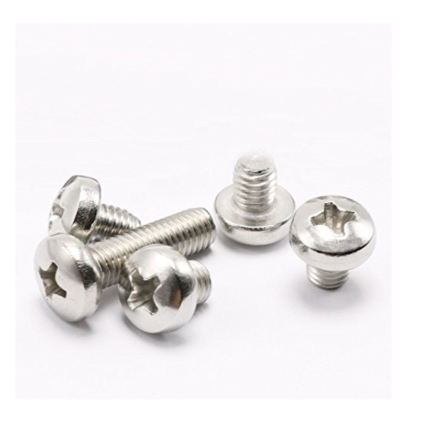 M2.5 x 5 Philips Head Round SS Screw 15 pcs