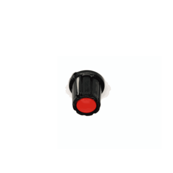Potentiometer Knob for 4mm Shaft Round and D shape Red - 05 pcs