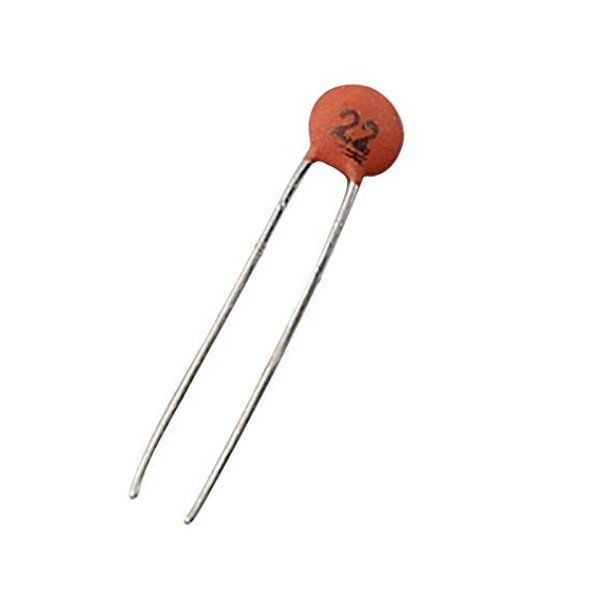 22pF 50V DIP Ceramic Disk Capacitor Pack 10