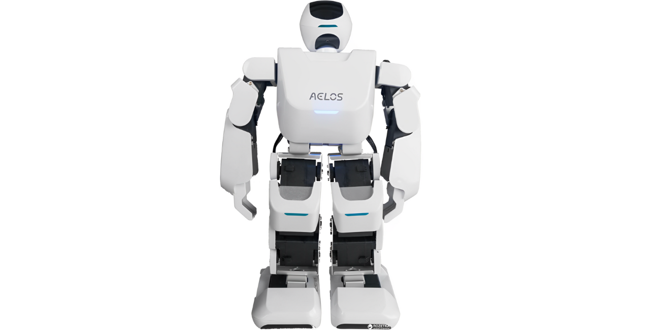 Programmable Robot Leju Humanoid Robot Aelos Pro Version With Remote Control D / A AL-PRO-E1E + Control