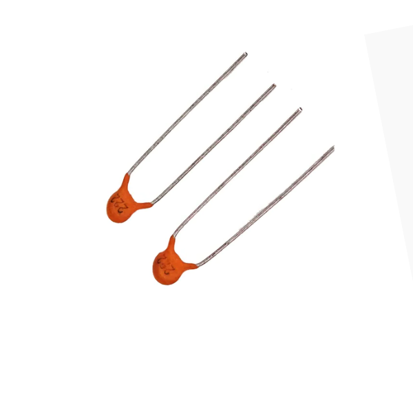 2.2nF 50V Ceramic Disk Capacitor Pack 10