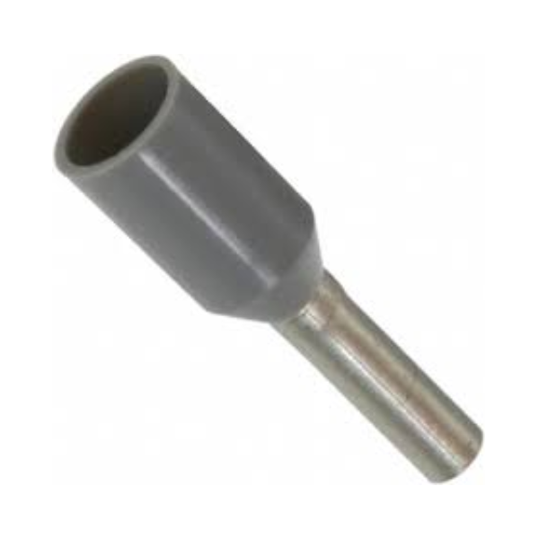 E7508 Crimp Connector (0.75 Sq.mm) Grey Pack 50