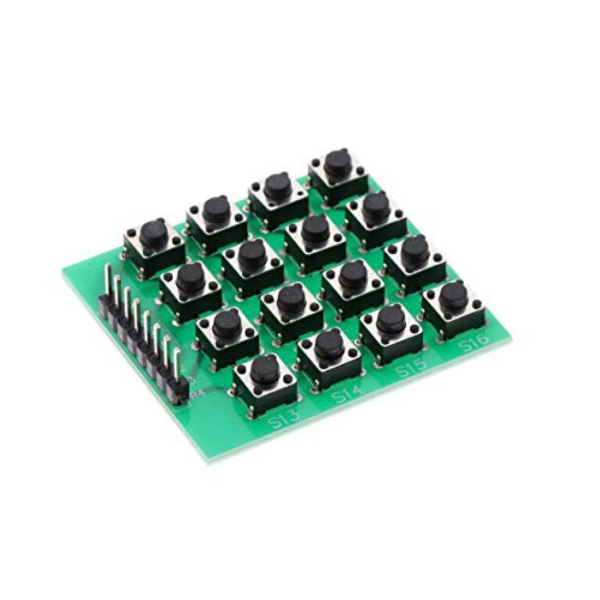4×4 Matrix 16 Keypad Keyboard Module 16 Button MCU