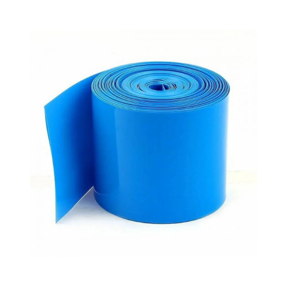 PVC Heat Shrink Sleeve 138mm 1 Meter Blue for Lithium Cell (Pack of 2)
