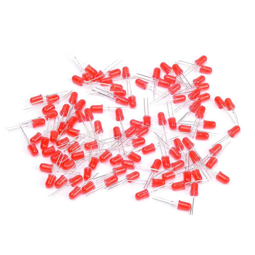 Red Led 3mm Pack of 100