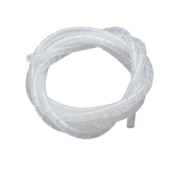 Spiral cable transparent wrap Band 9 mm (Pack of 5)
