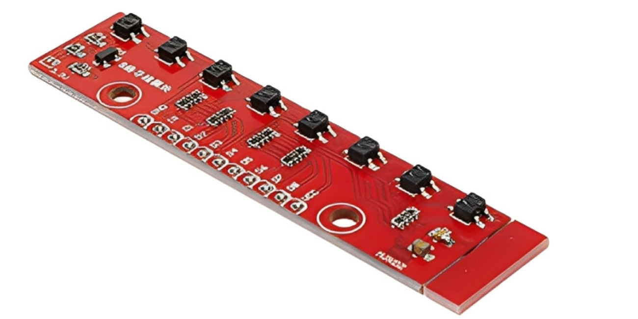 The Eyes of Your Robot: Mastering Precision with the QTR-8RC Line Following Sensor Array