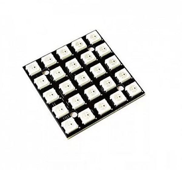 WS2812B 5x5 Digit RGB LED Full Color Driver 25-Bit Development Board