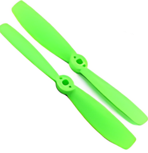 Propeller pair 5045 green for rc multi quad copter
