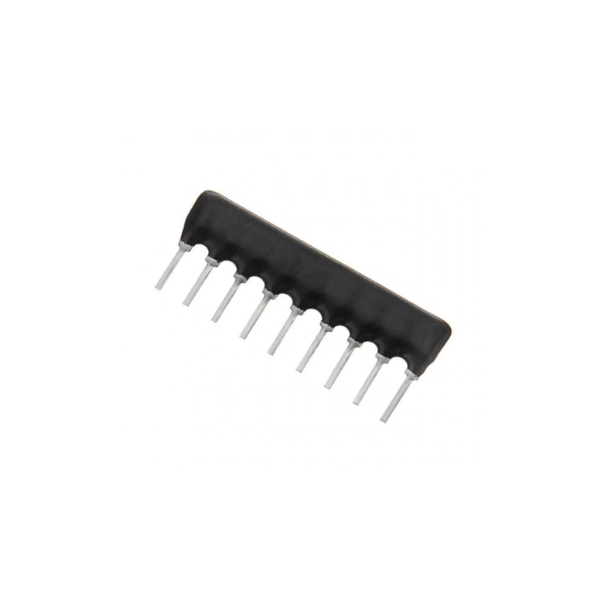 10k ohm 9 Pin Resistor Network - SIP Pack 5