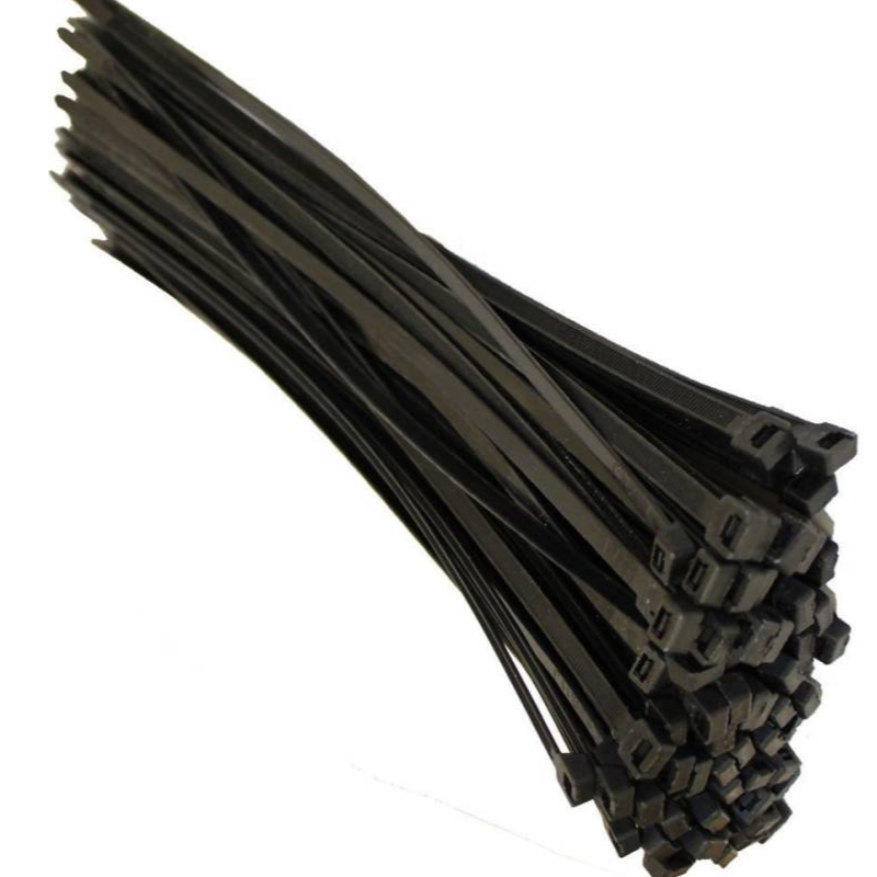 Nylon Flexible Black Straps 150 mm x 3.6 mm Cable Tie - 100 pcs