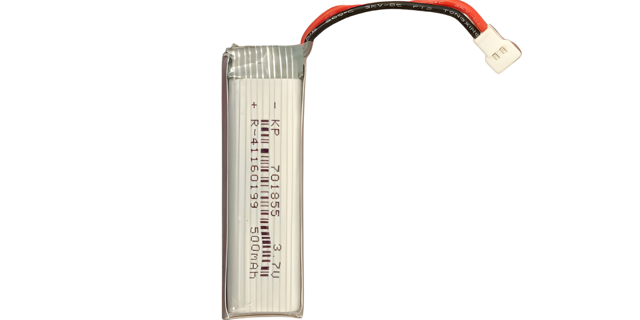 LiPo Rechargeable Battery High-Quality 3.7V 500mAh