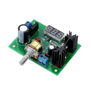 DC Buck Step Down Converter Module LM317 Voltage Regulator LED Voltmeter 5V 12V