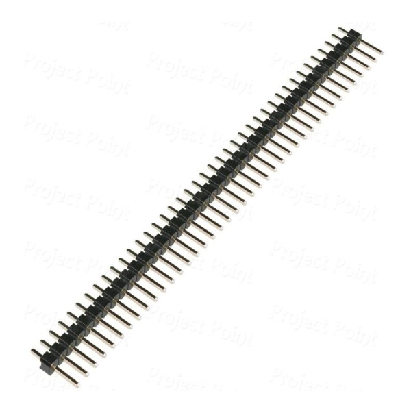 2.54mm MALE BERG STRIP 40X1 PIN BREAK-AWAY Straight HEADER