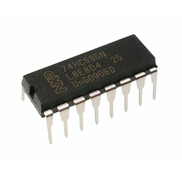 74HC595 8-bit Serial to Parallel Shift Register IC Pack 5