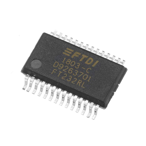 FT232RL (SMD SSOP-28 Package) USB to Serial UART Interface IC