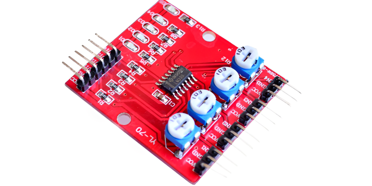 IR 4 Way Line Sensor Array