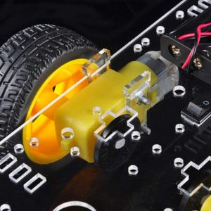 2WD Robot Smart Car Chassis (Black)