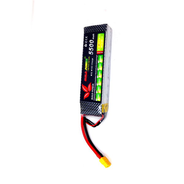 Li-Po Battery 11.1V 30C 5500mAh Build Power Battery