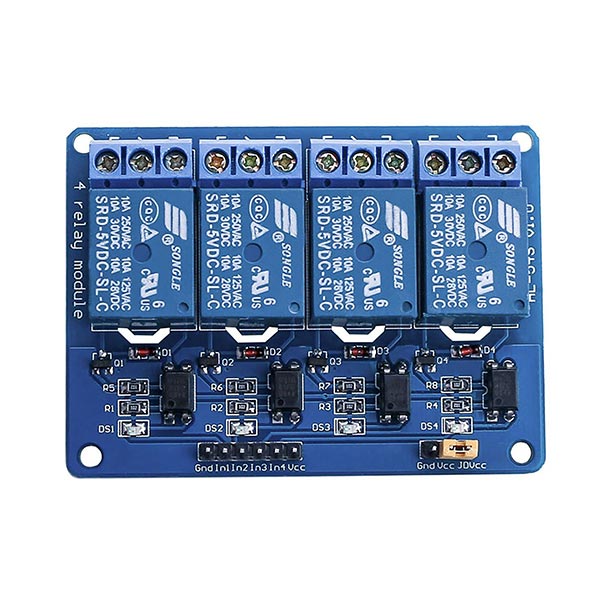 4 channel relay module (5V)