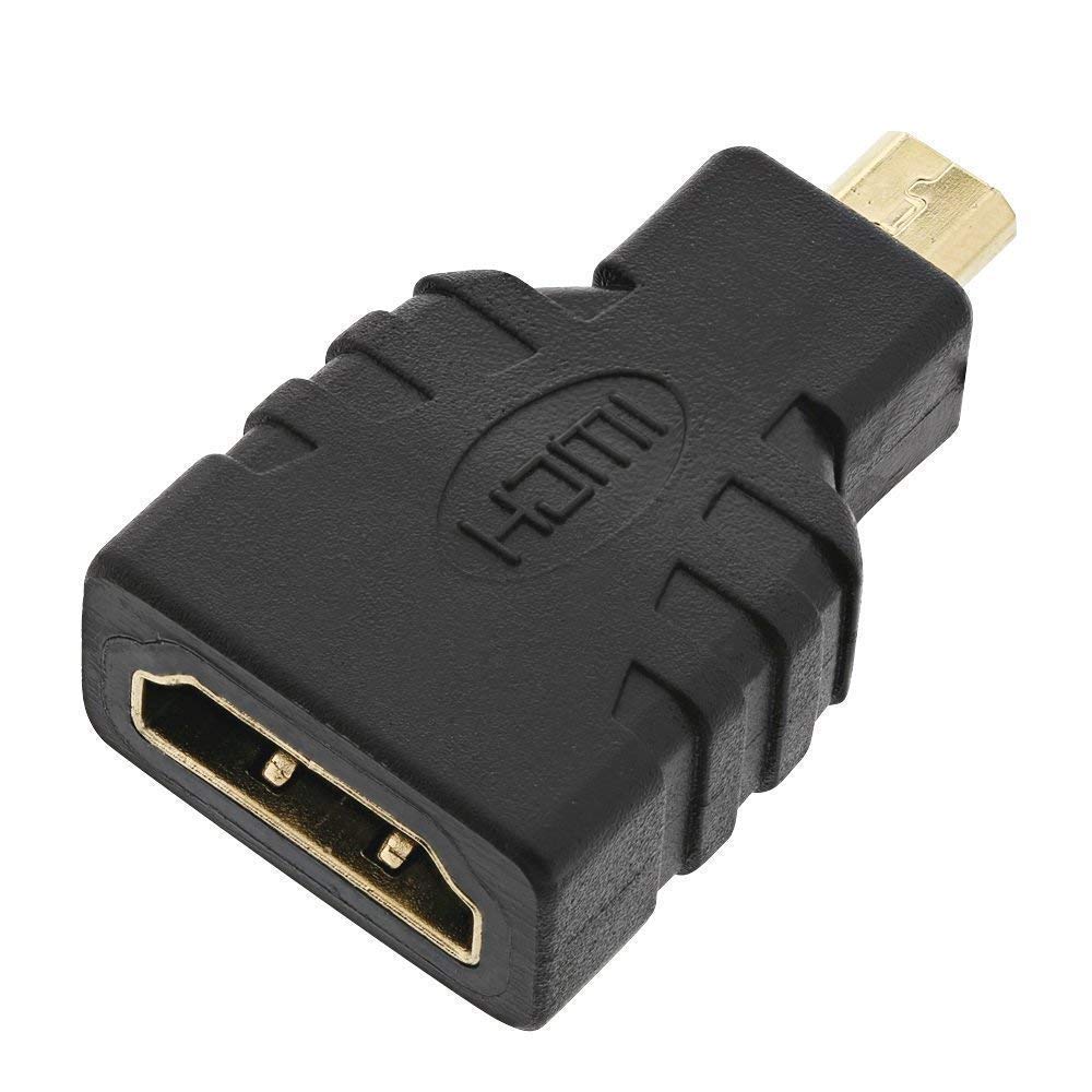 Micro Hdmi Male to Hdmi Female Converter for Rpi 4