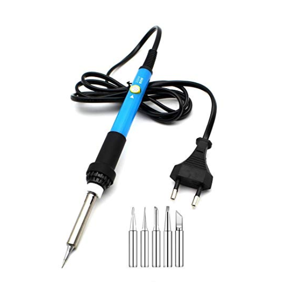 Soldering Iron 60W With Temperature Controller + 5 Bit
