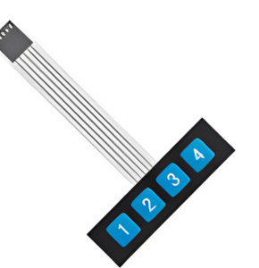 Membrane 1x4 Matrix Keypad