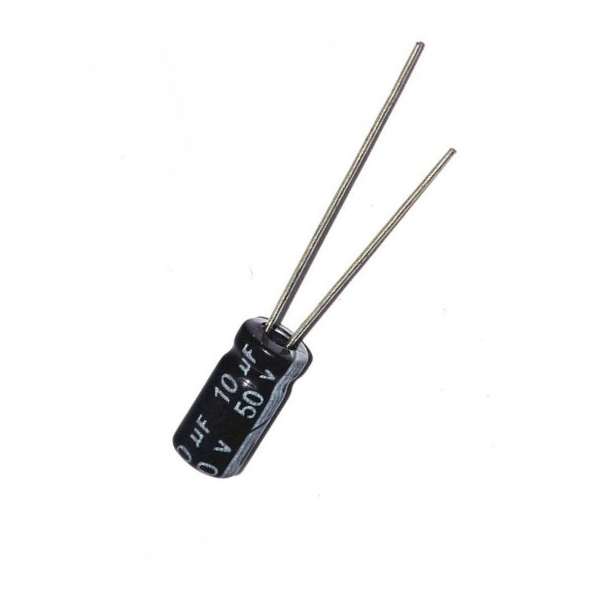 10uF Electrolytic Capacitor 50V Pack 10