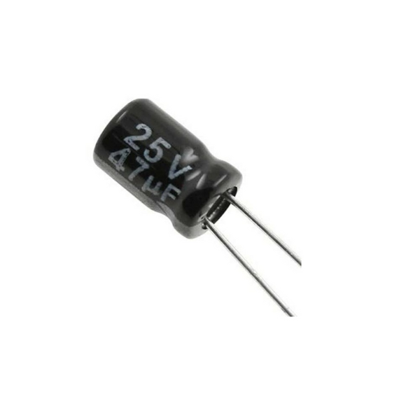 47uF 25V Electrolytic Capacitor Pack 10