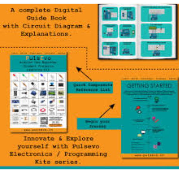 PulsEvo Arduino Uno Beginner Student Projects Learning Kit