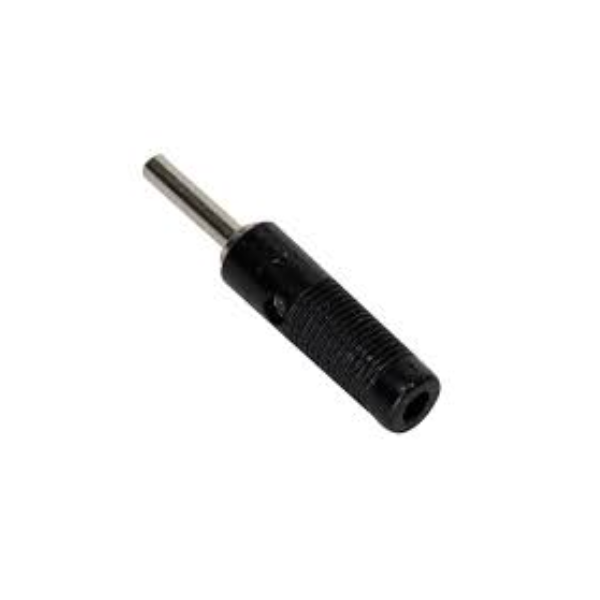 4 mm Banana Male Connector Black (pack of 5)
