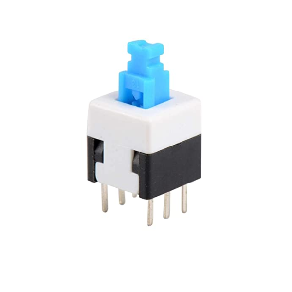 Square Tactile Push Button Switch 6 pin Pack 10
