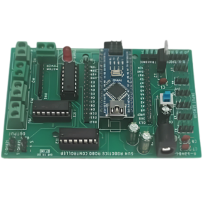 2WD - 4WD Robotics Controller with inbuilt motor driver, with arduino nano